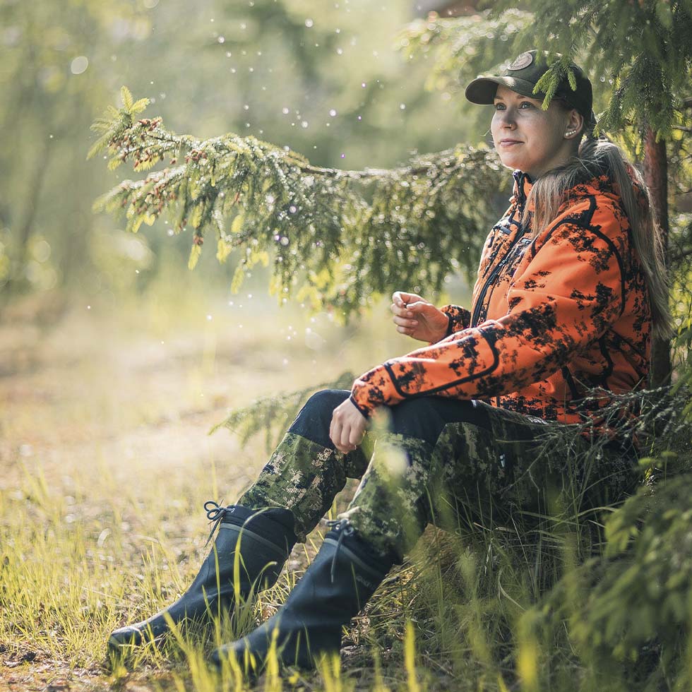 Karelia Forest Green hunting jacket