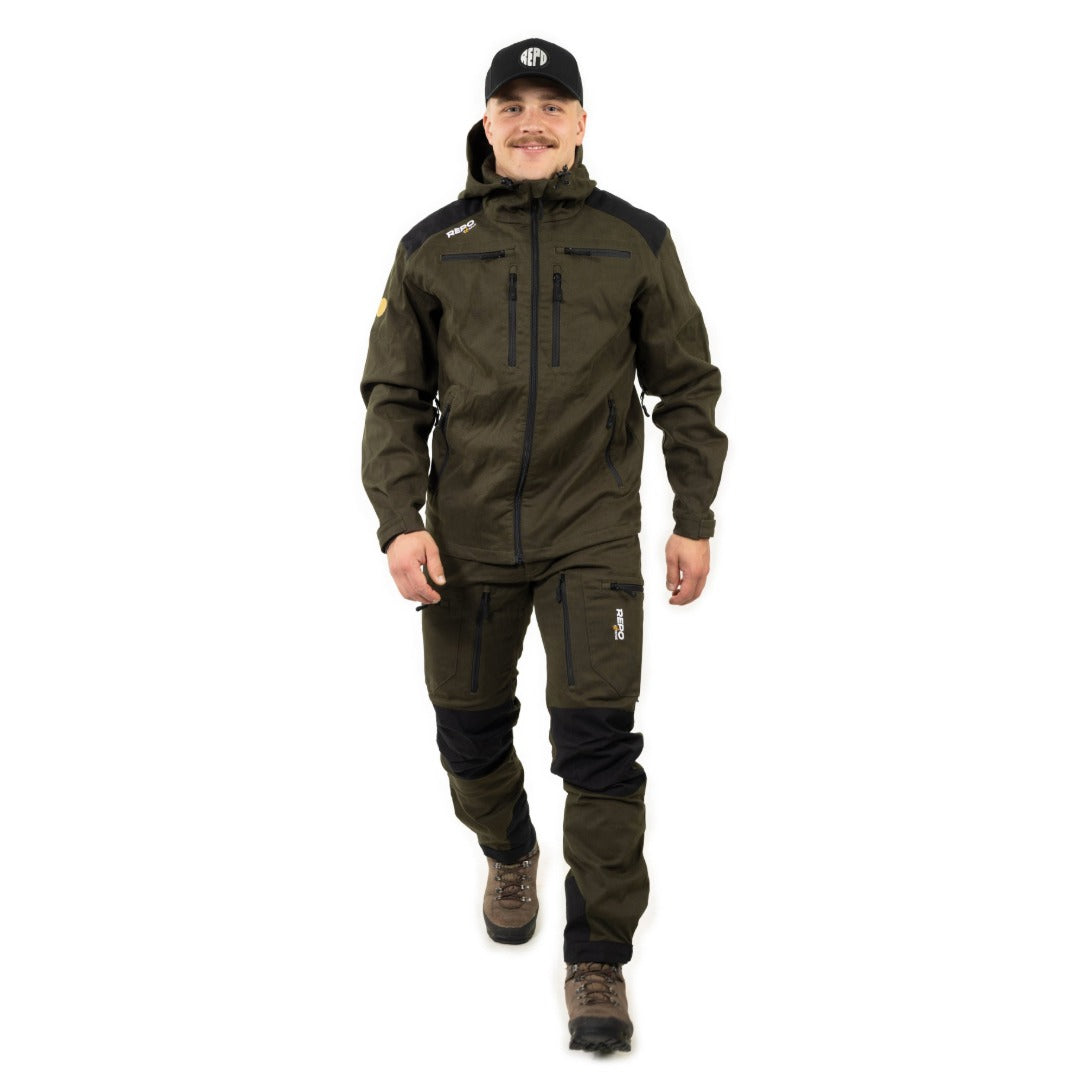 Tokka Forest Green hunting jacket