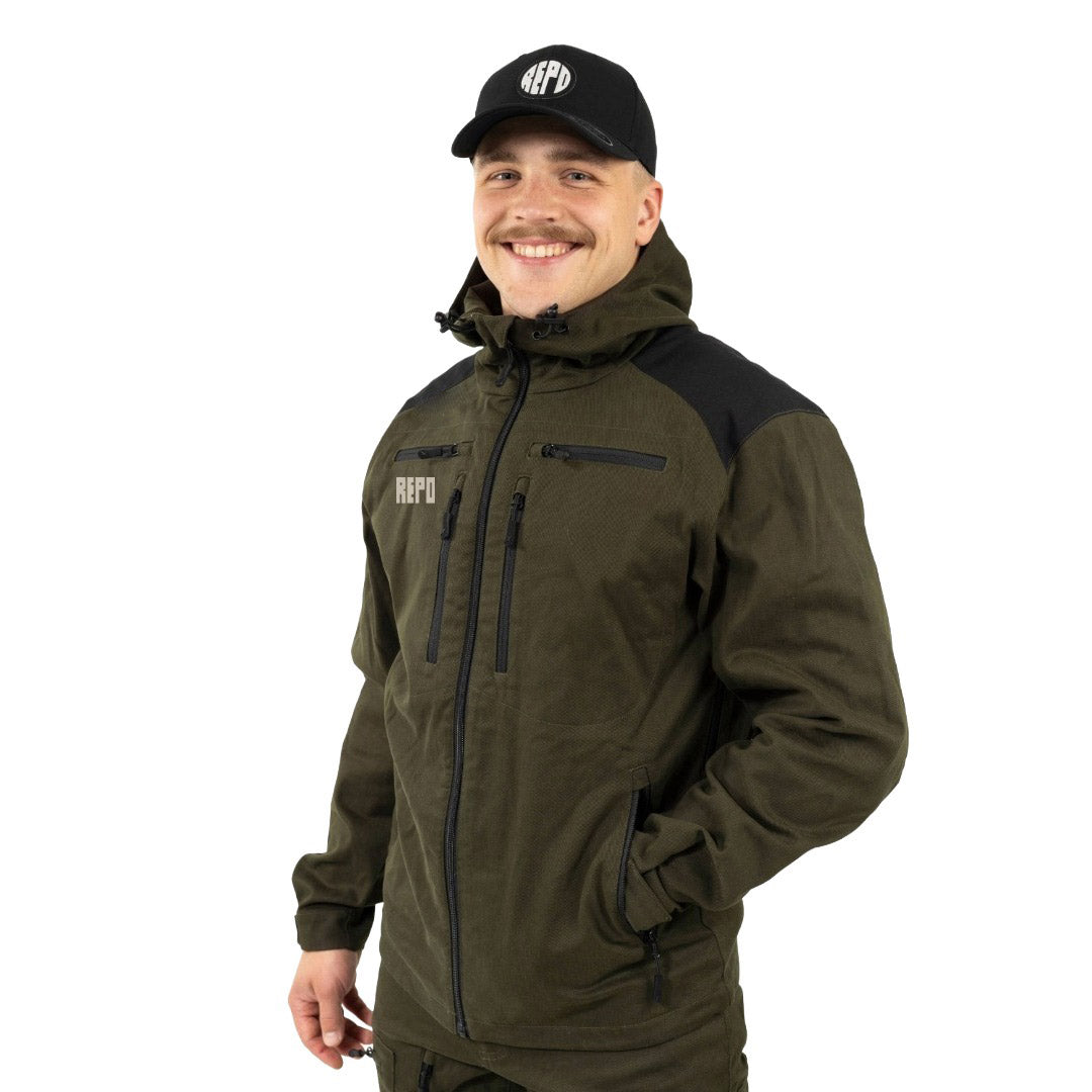 Tokka Forest Green jaktdräkt (kort benglängd)