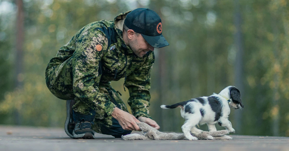 Kalvoton metsästyspuku sopii alkukauden jahteihin