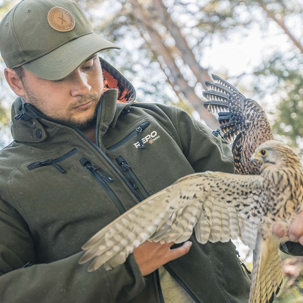 Karelia Forest Green metsästystakki