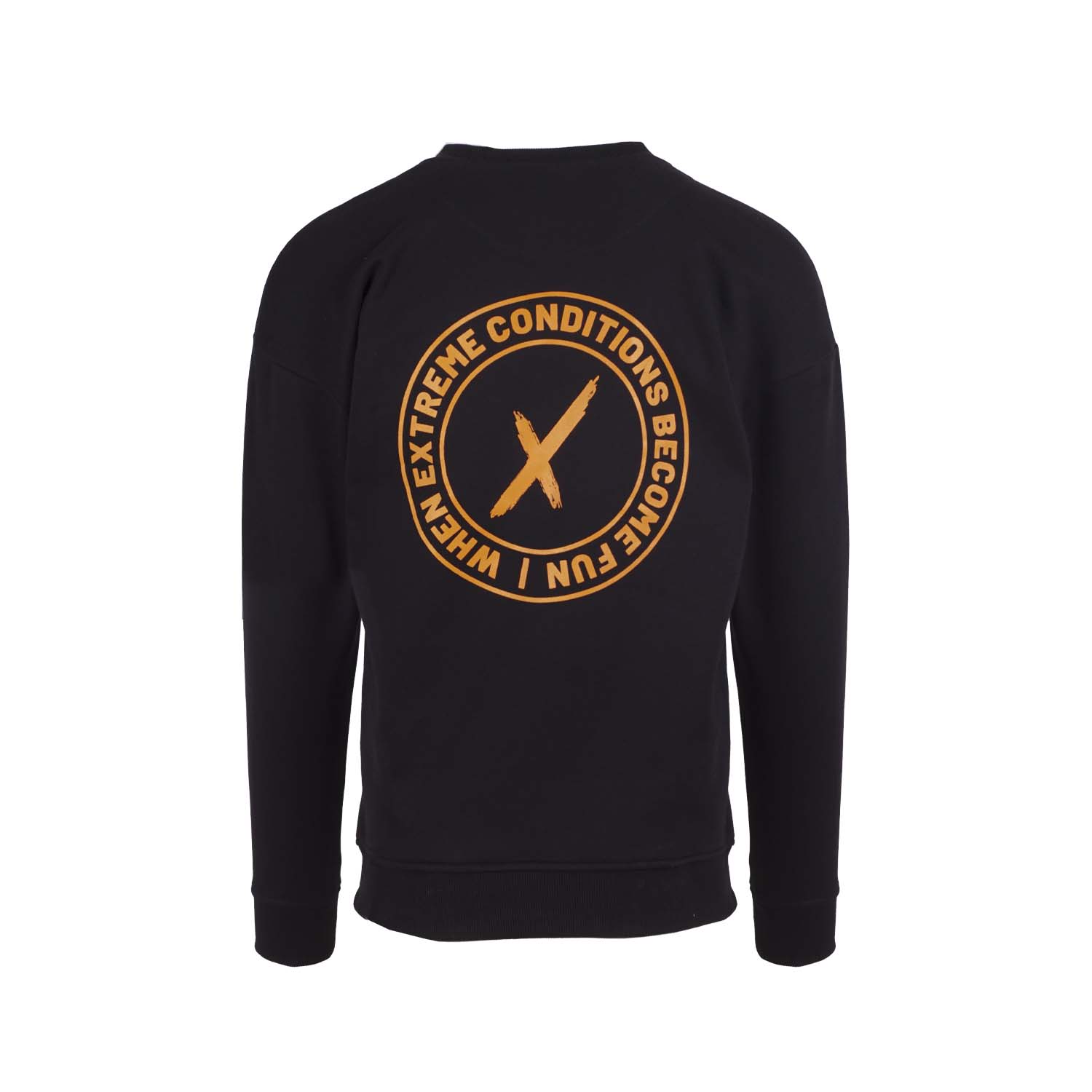 Repo Extreme miesten crewneck college takaa kuvattuna