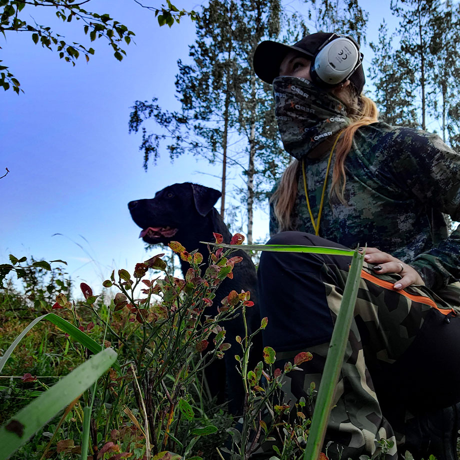 Nokko Camo ulkoiluhousut naisille