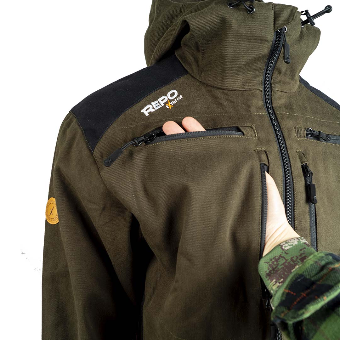 Tokka Forest Green hunting jacket