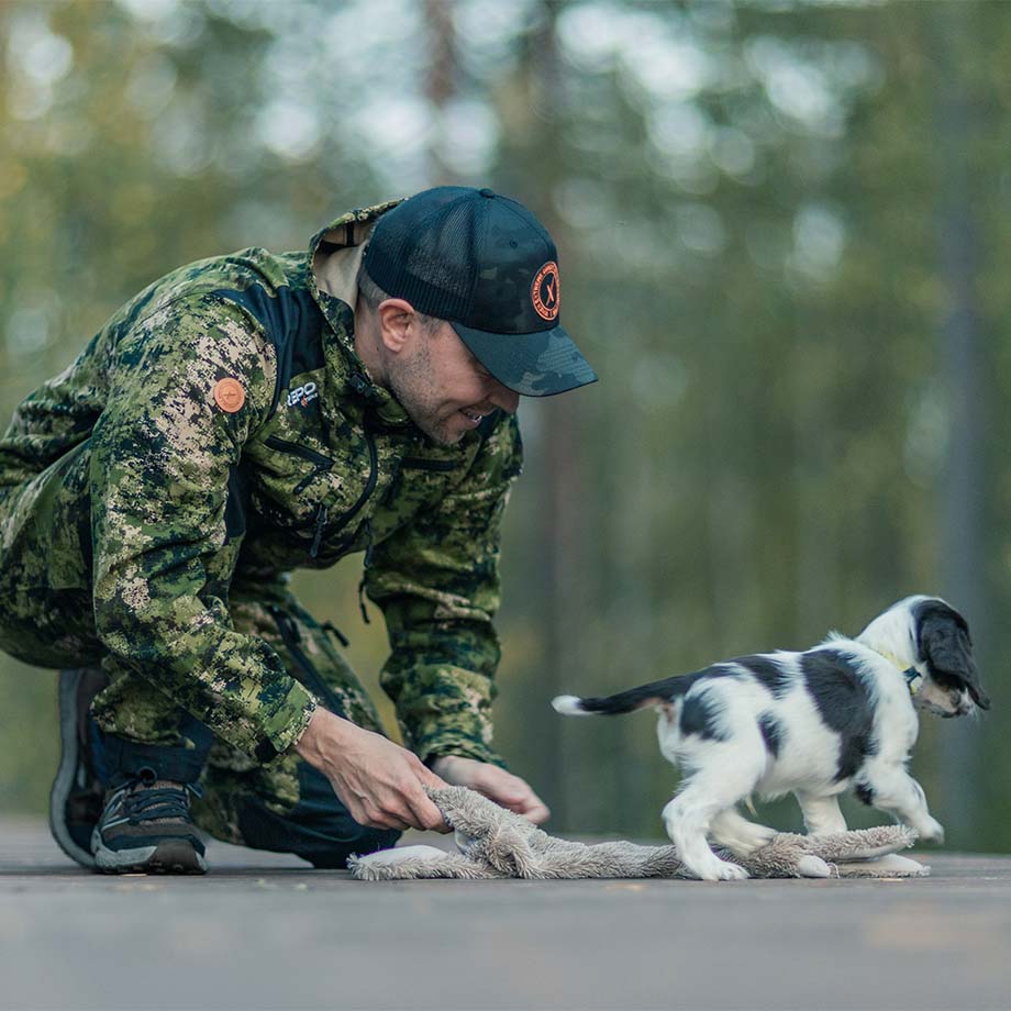 Repo verkkolippalakki musta