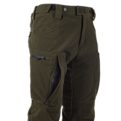 Karelia Forest Green hunting trousers ventilation close up