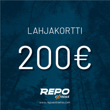 Lahjakortti Repo Extreme 200€
