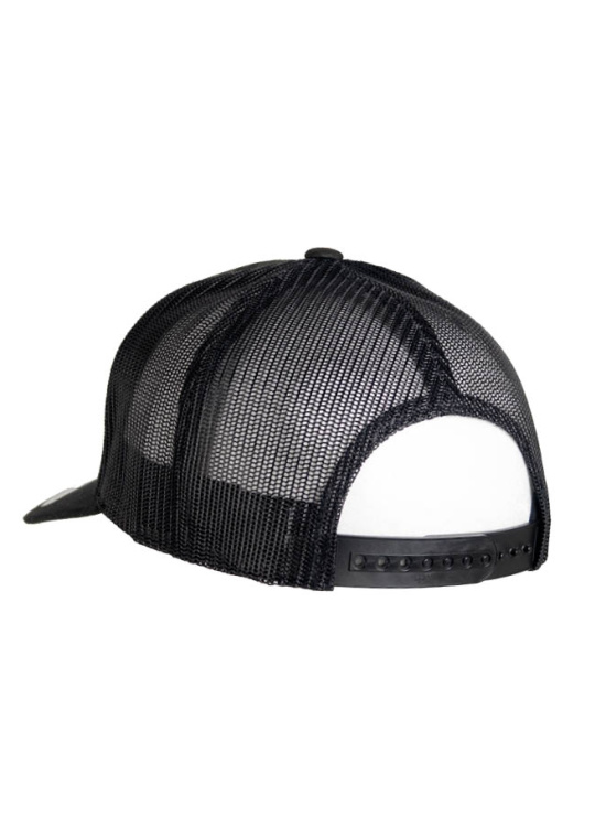 Repo mesh cap black from the back