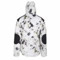 Repo Extreme Naruska snow camo hunting jacket from the back