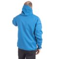 Nokko Blue men's outdoor jacket from the back without hood