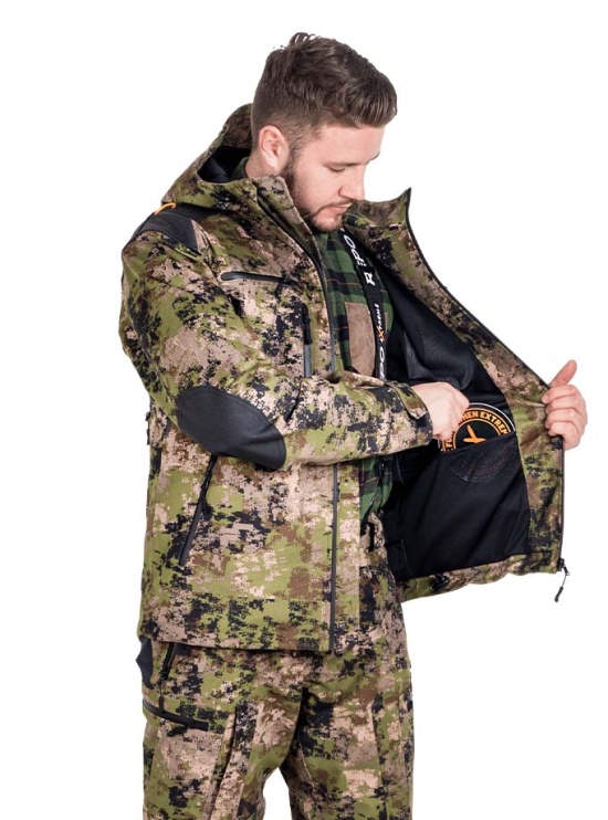 Alpha G2 xFade hunting jacket lining fabric